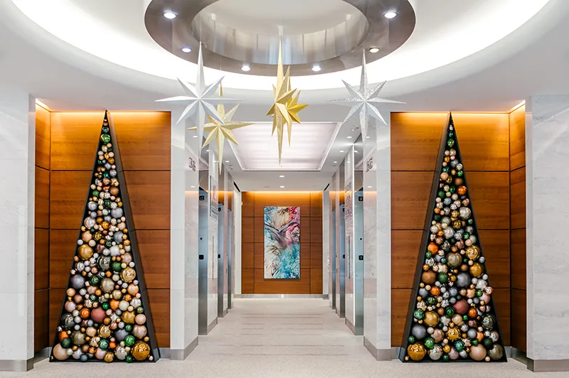 Christmas decorating company sales